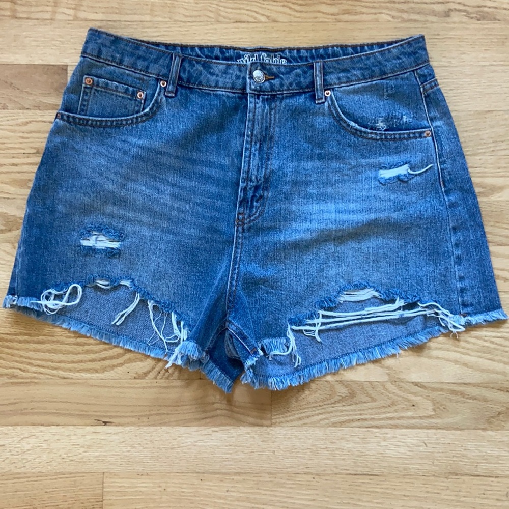 Wild Fable High Rise Jean Short